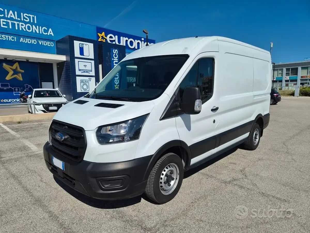 Usata Ford Transit Trend 131 CV (96 kW) 2021 Bianco Berlina