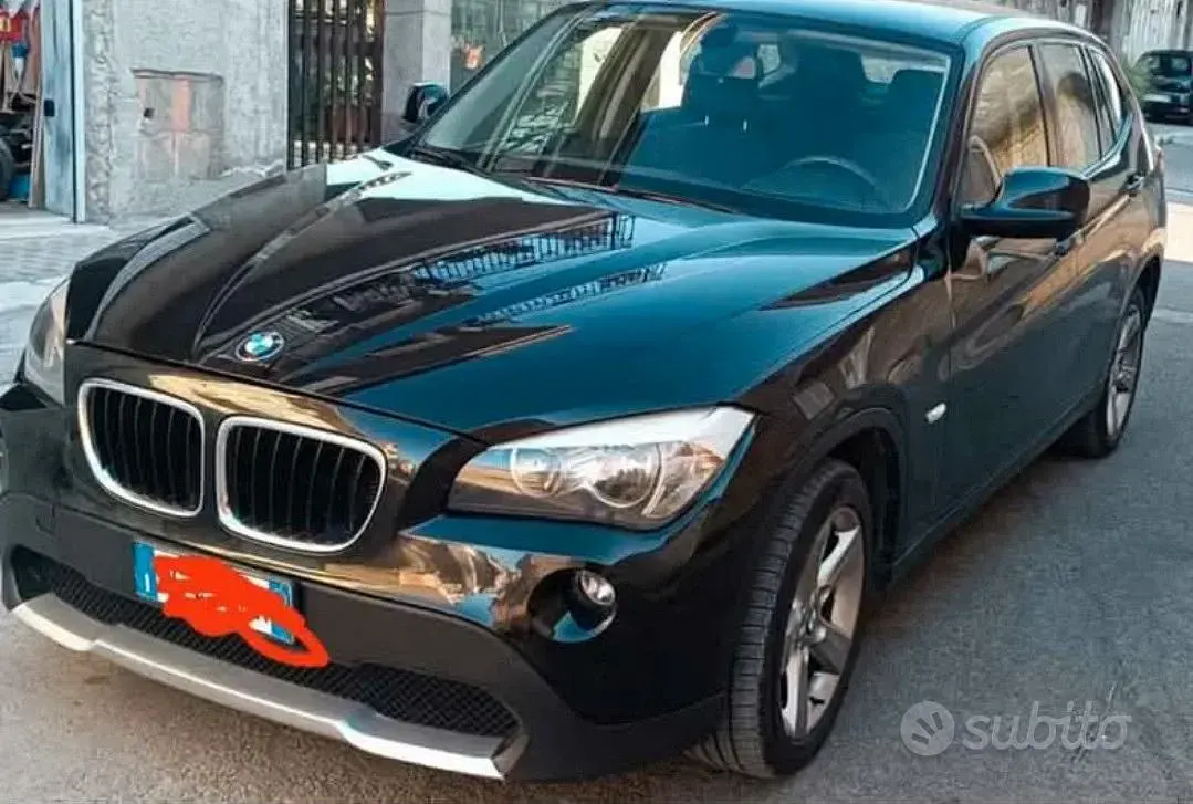 Usata BMW X1 143 CV (105 kW) 2010 Nero SUV