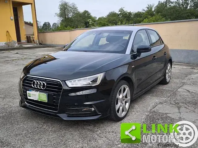 Usata Audi A1 S-Line 90 CV (66 kW) 2017 Nero Utilitaria