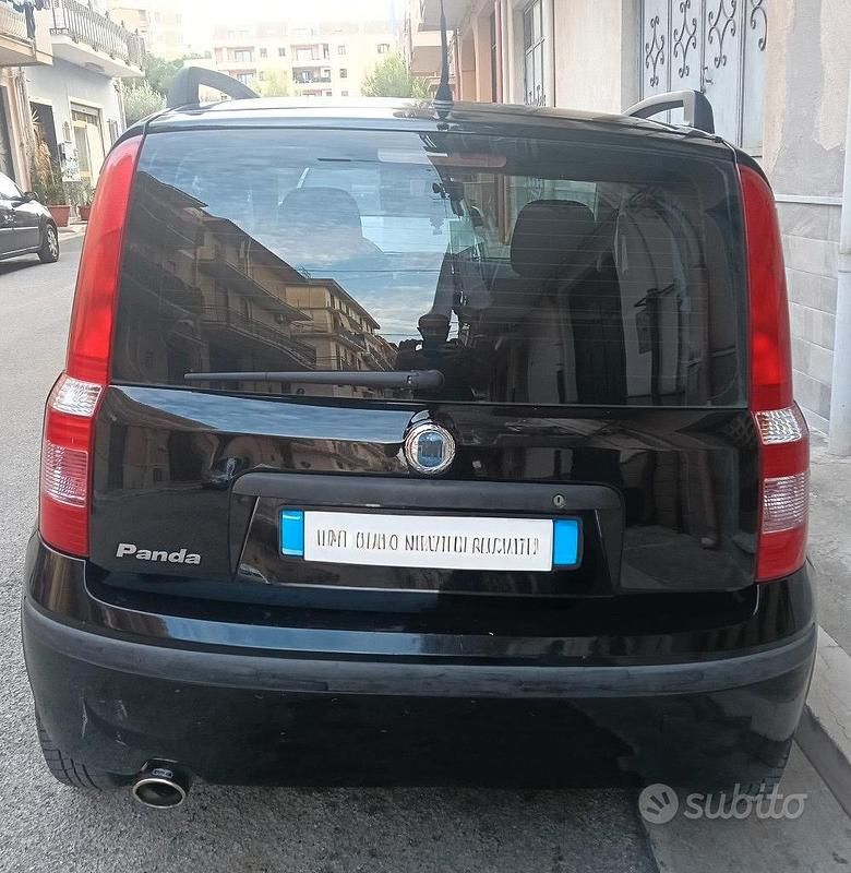 Usata Fiat Panda 2006 Nero Utilitaria