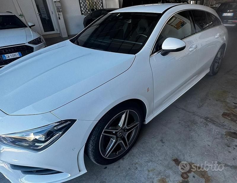 Usata Mercedes CLA200 Shooting Brake Premium 150 CV (110 kW) 2023 Bianco Station wagon