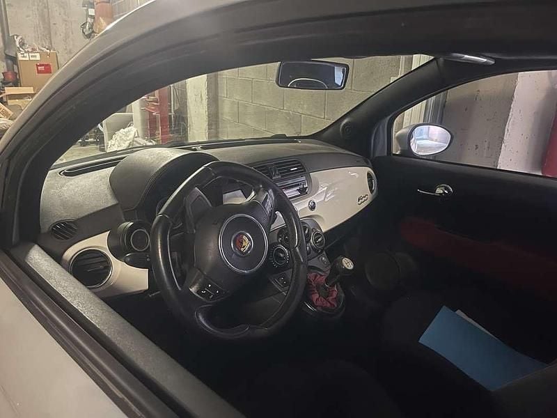 Usata Fiat 500 Lounge 69 CV (50 kW) 2009 Grigio Cabrio