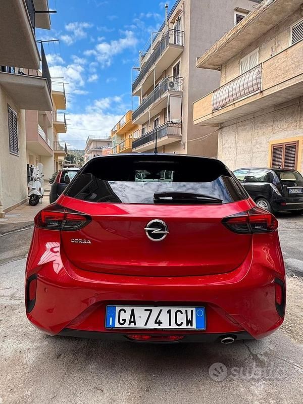 Usata Opel Corsa GS Line 102 CV (75 kW) 2020 Rosso Utilitaria