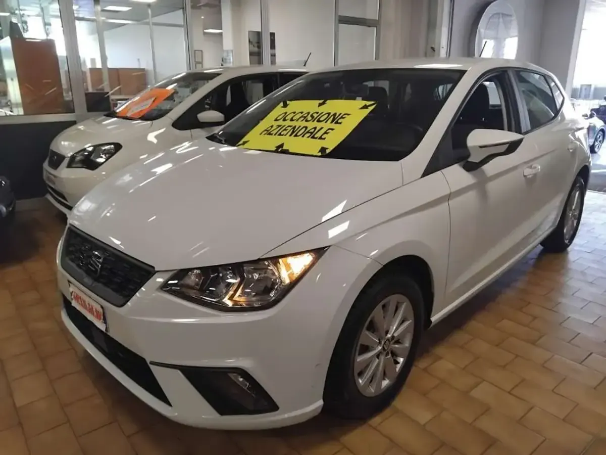 Usata Seat Ibiza Business 95 CV (69 kW) 2020 Bianco nevada Utilitaria
