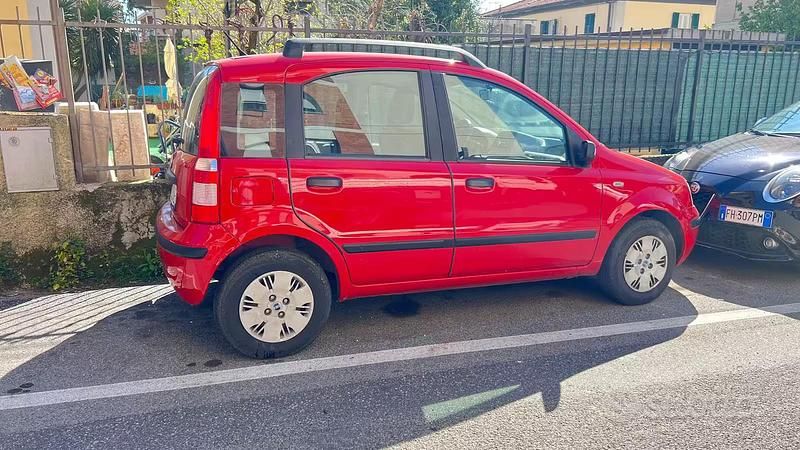Usata Fiat Panda 2004 Rosso Utilitaria