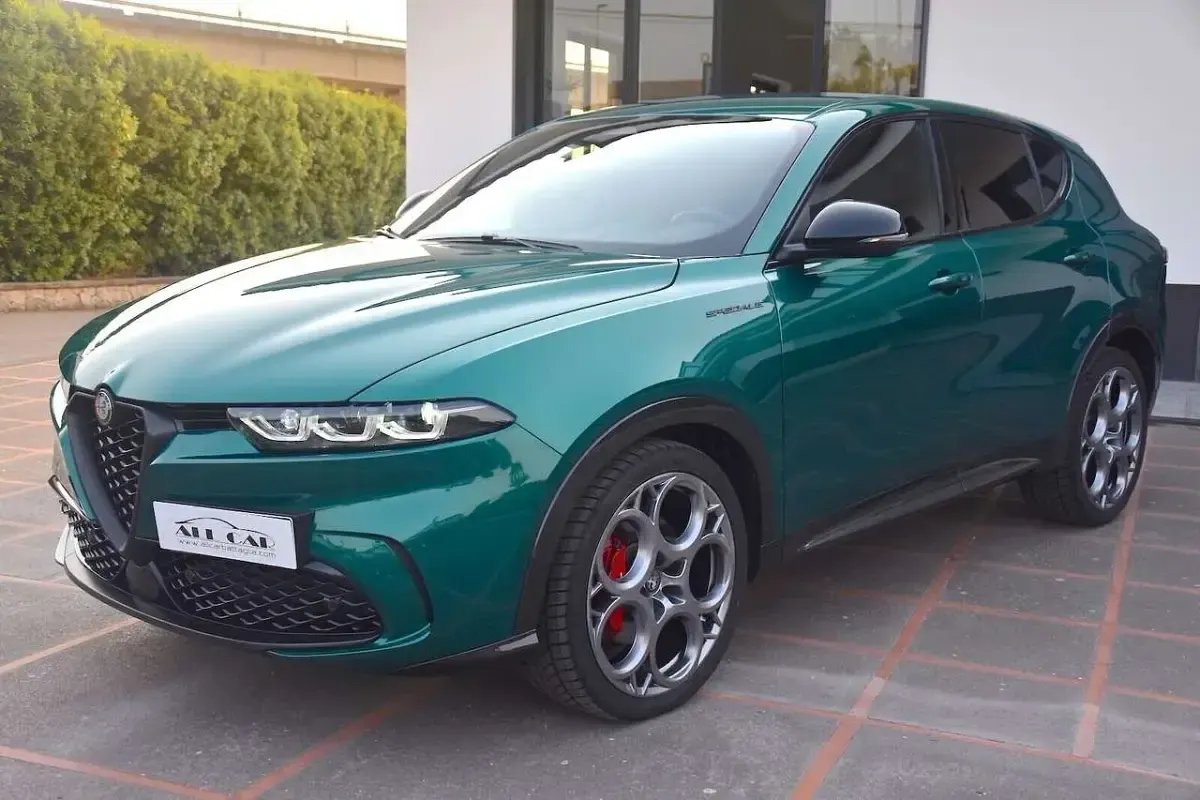 Usata Alfa Romeo Tonale Edizione Speciale 131 CV (96 kW) 2022 Verde SUV