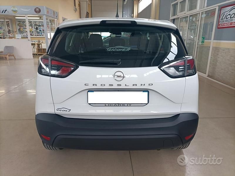 Usata Opel Crossland X Edition 83 CV (61 kW) 2022 Bianco SUV