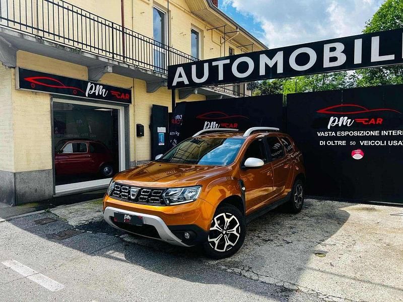 Arancione Usata 2019 Dacia Duster Prestige SUV | 12.990 € (Buon prezzo) - Immagine 1/4