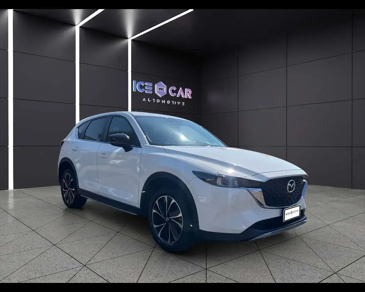 Usata Mazda CX-5 150 CV (110 kW) 2022 Bianco SUV