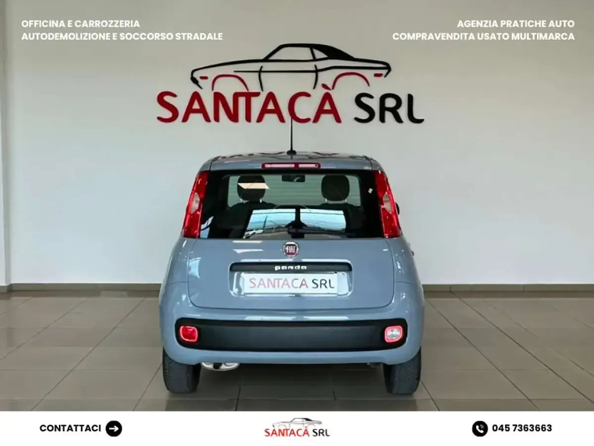 Usata Fiat Panda Lounge 69 CV (50 kW) 2020 Grigio Utilitaria