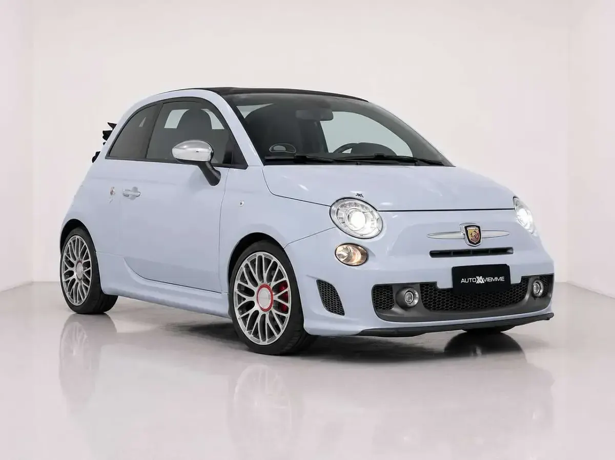 Usata Abarth 595C Turismo 159 CV (116 kW) 2014 Grigio Cabrio