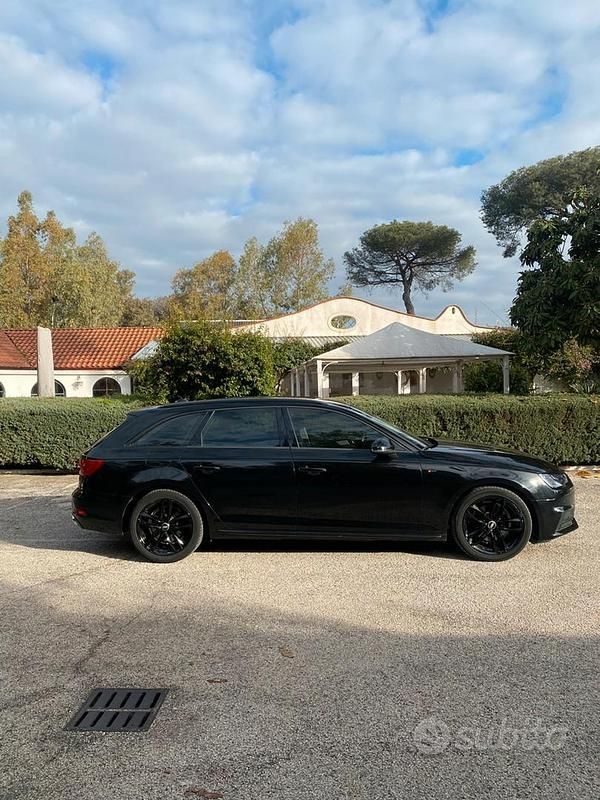 Usata Audi A4 S-Line 110 CV (80 kW) 2016 Nero Station wagon