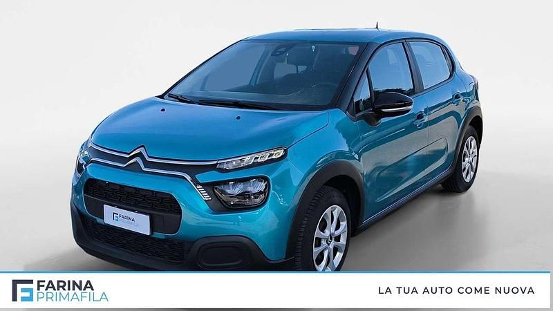 Usata Citroën C3 Feel 83 CV (61 kW) 2022 Verde Utilitaria
