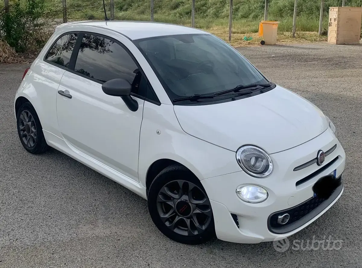 Usata Fiat 500 S 95 CV (69 kW) 2017 Bianco Berlina