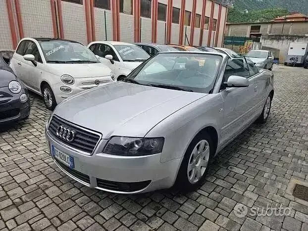 Usata Audi A4 Cabriolet 163 CV (119 kW) 2003 Grigio Cabrio