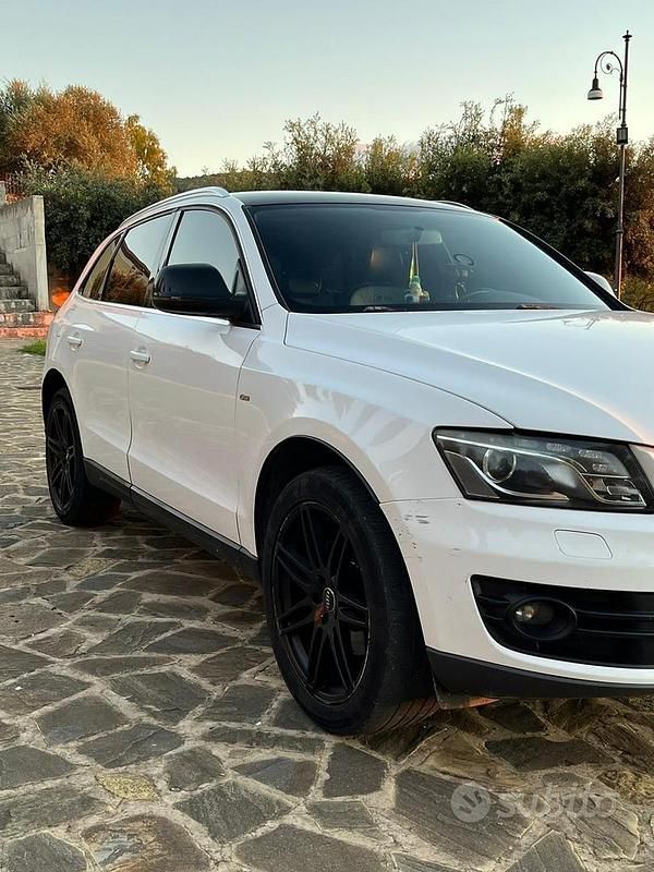 Usata Audi Q5 S-Line 170 CV (125 kW) 2009 Bianco SUV