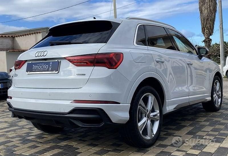 Usata Audi Q3 S-Line 200 CV (147 kW) 2022 Bianco SUV