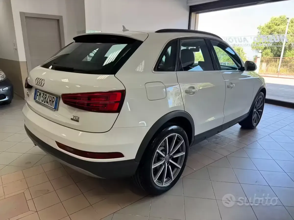 Usata Audi Q3 150 CV (110 kW) 2018 Bianco SUV