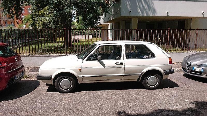 Usata VW Golf II 54 CV (39 kW) 1986 Bianco Utilitaria