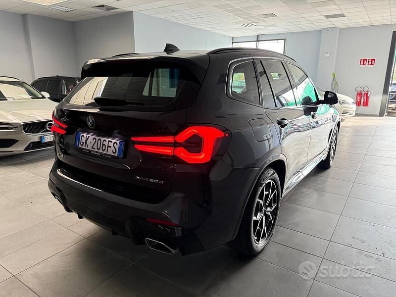 Usata BMW X3 M Sport 190 CV (139 kW) 2022 Grigio SUV