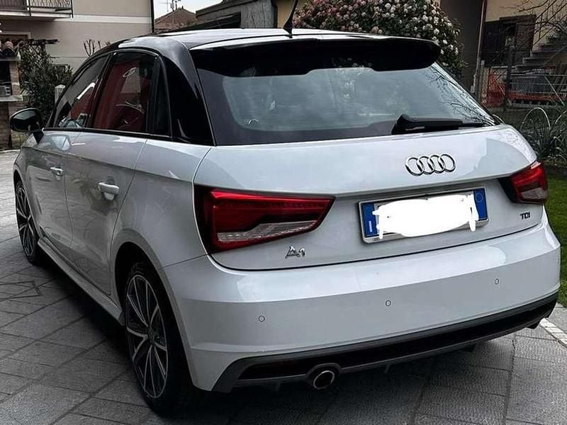 Usata Audi A1 Sportback Ambiente 90 CV (66 kW) 2017 Bianco Utilitaria
