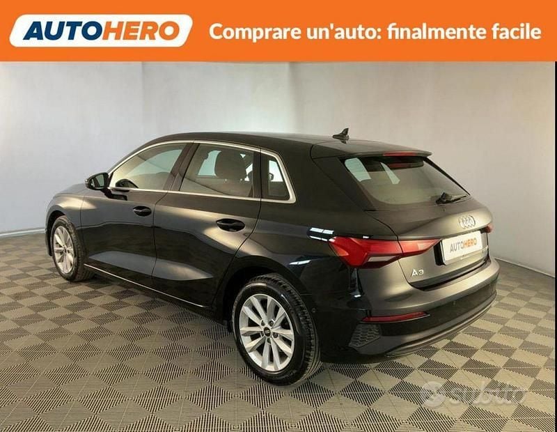 Usata Audi A3 110 CV (80 kW) 2021 Nero Berlina