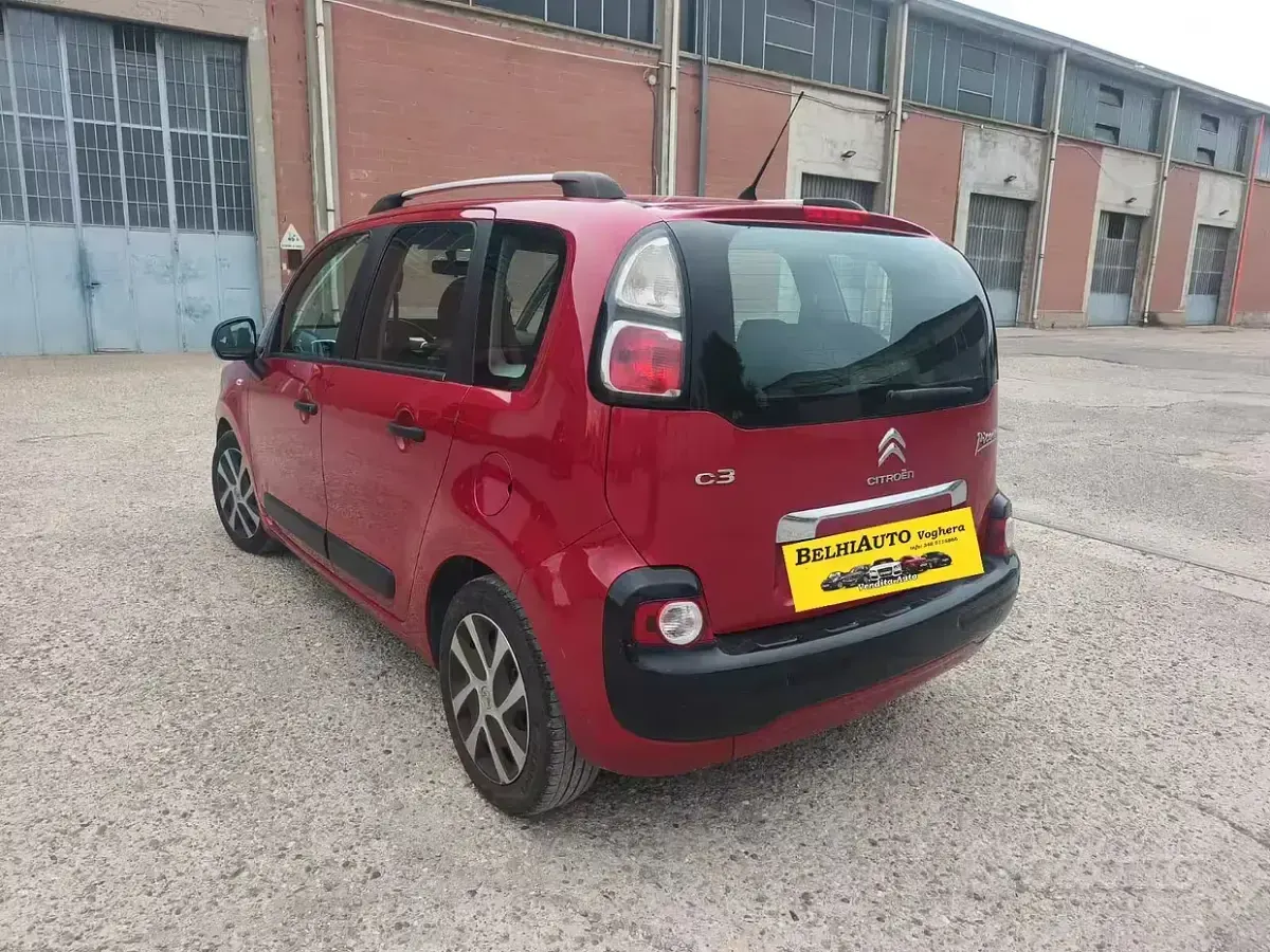 Usata Citroën C3 Picasso 92 CV (67 kW) 2013 Rosso Monovolume