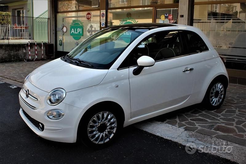 Usata Fiat 500 Lounge 69 CV (50 kW) 2018 Bianco Berlina
