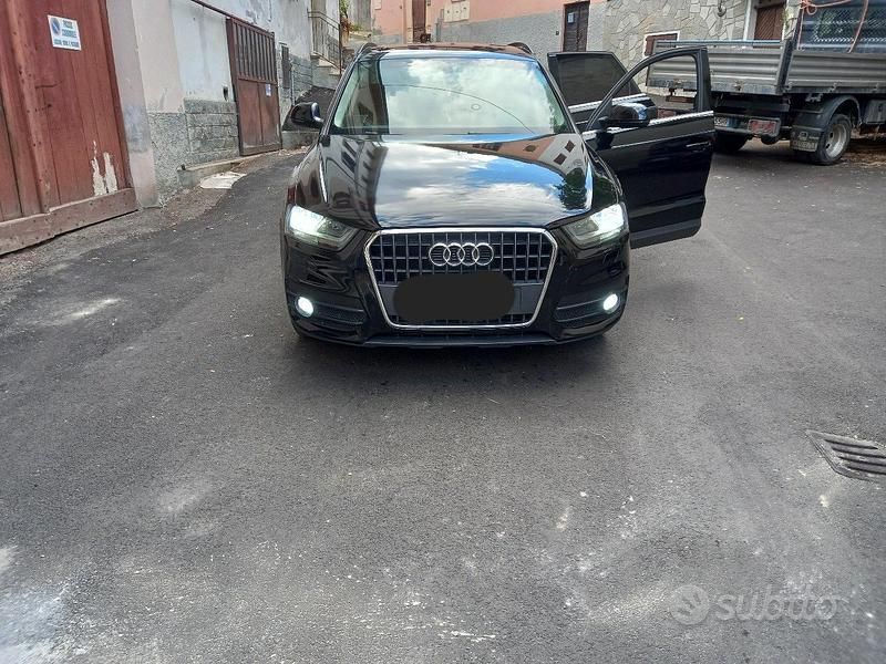 Usata Audi Q3 140 CV (102 kW) 2014 Nero SUV