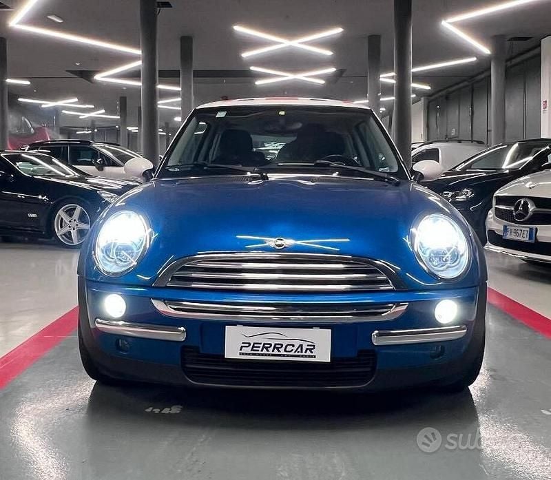 Usata Mini One D 88 CV (64 kW) 2006 Blu Utilitaria