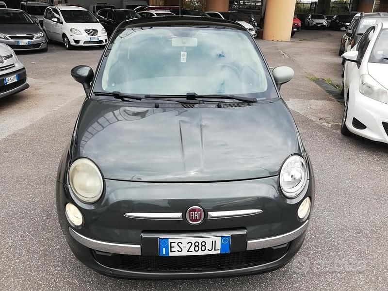 Usata Fiat 500 Lounge 69 CV (50 kW) 2013 Verde Berlina