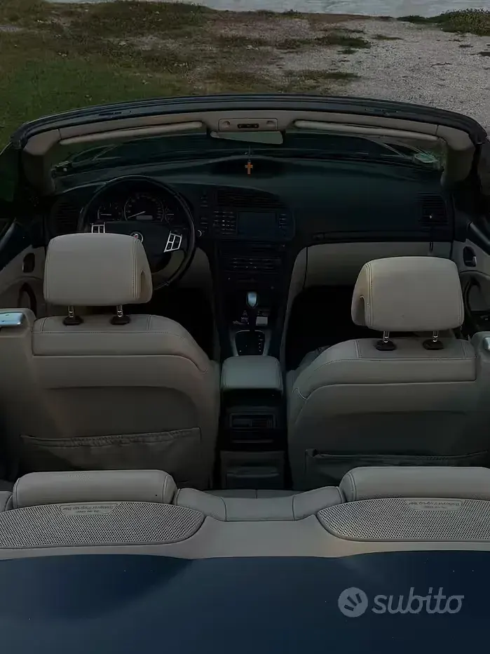 Usata Saab 9-3 Cabriolet Vector 150 CV (110 kW) 2006 Bluazzurro Cabrio