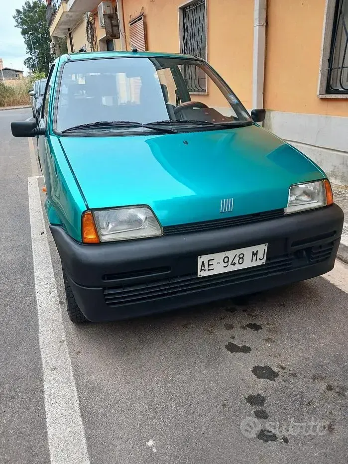 Usata Fiat 500 30 CV (22 kW) 1995 Verde Berlina