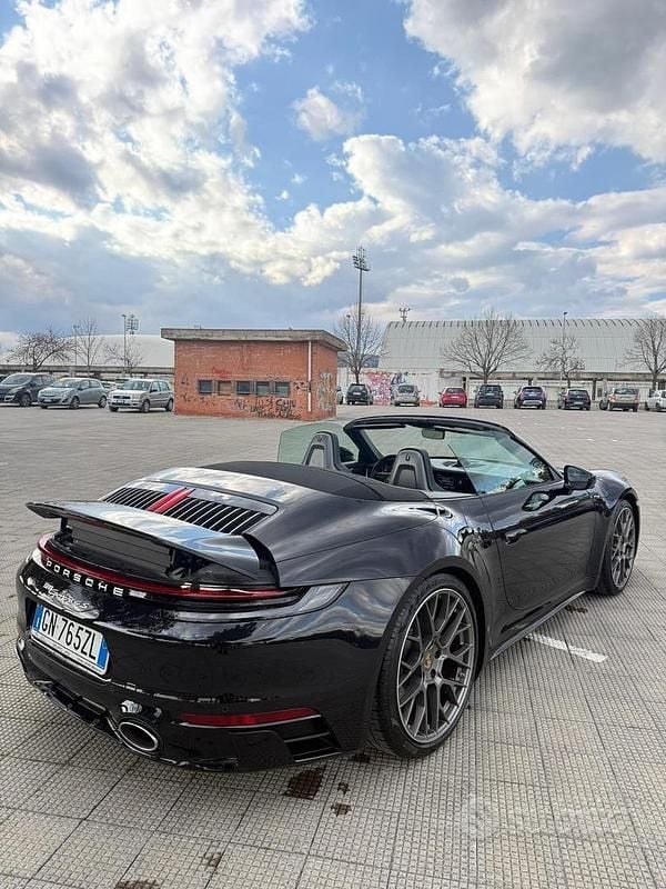 Usata Porsche 911 Carrera 4S Cabriolet 450 CV (330 kW) 2021 Nero Cabrio