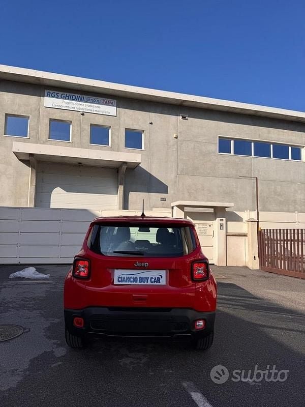 Usata Jeep Renegade Limited 131 CV (96 kW) 2023 Rosso SUV
