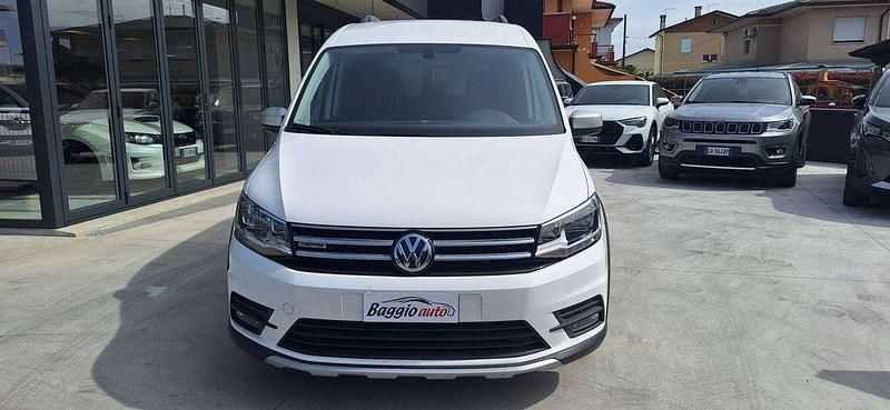 Begagnad VW Caddy 122 HK (89 kW) 2020 Vit Minibuss