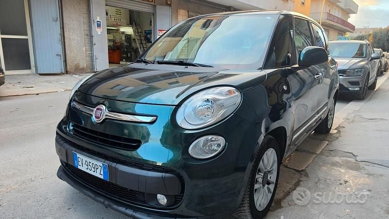 Usata Fiat 500L Easy 105 CV (77 kW) 2014 Verde Monovolume