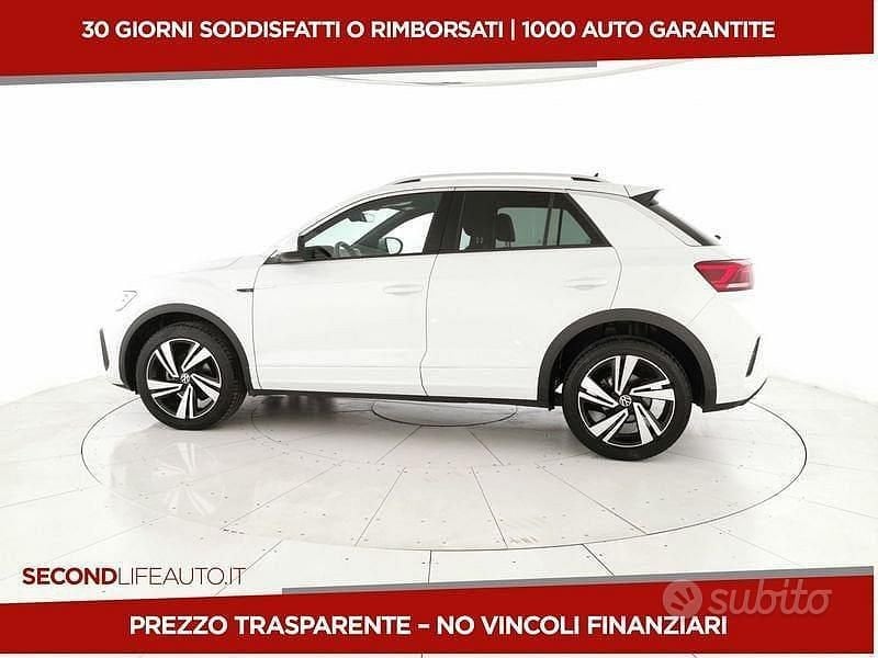 Usata VW T-Roc R-line 110 CV (80 kW) 2022 Bianco SUV