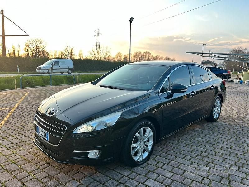 Usata Peugeot 508 140 CV (102 kW) 2011 Nero Berlina