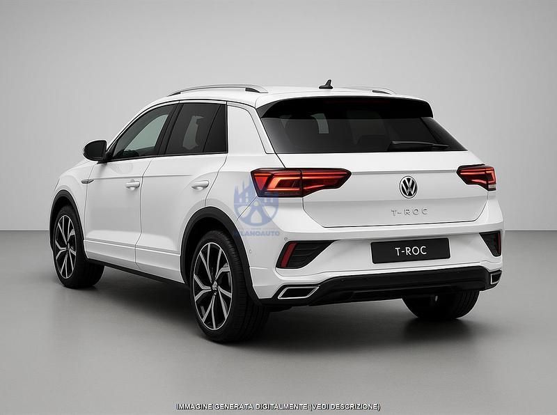 Usata VW T-Roc R-line 150 CV (110 kW) 2025 Bianco SUV