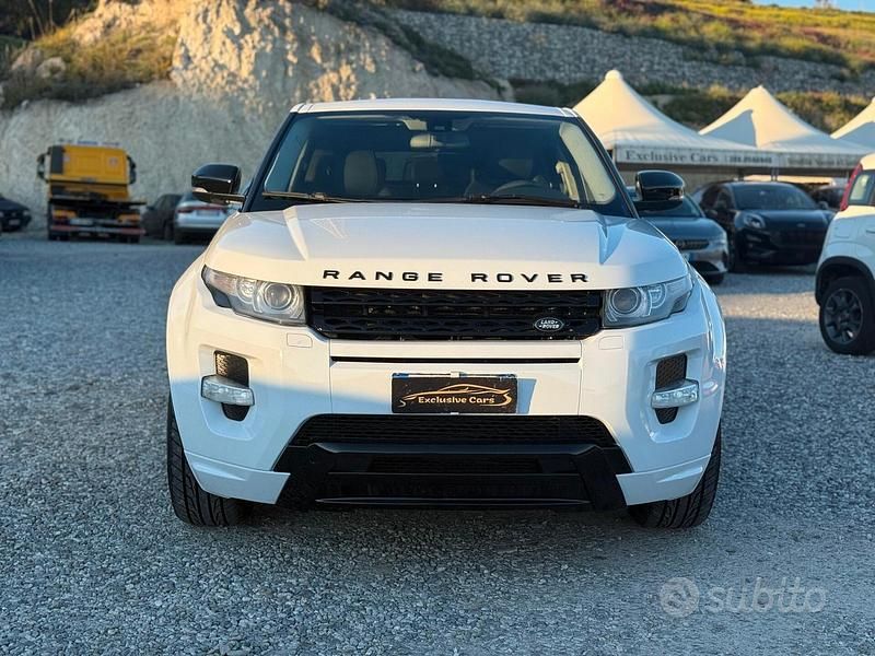 Usata Land Rover Range Rover evoque Dynamic 190 CV (139 kW) 2013 Bianco SUV