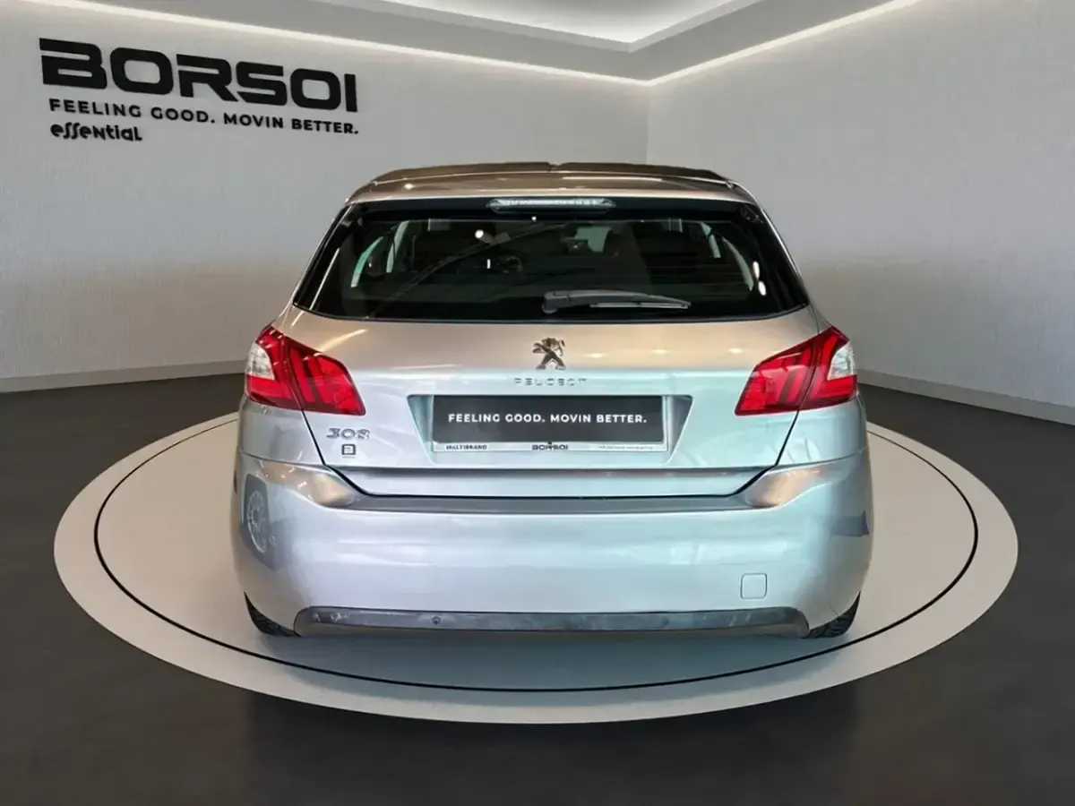 Usata Peugeot 308 Access 99 CV (72 kW) 2017 Argento Berlina