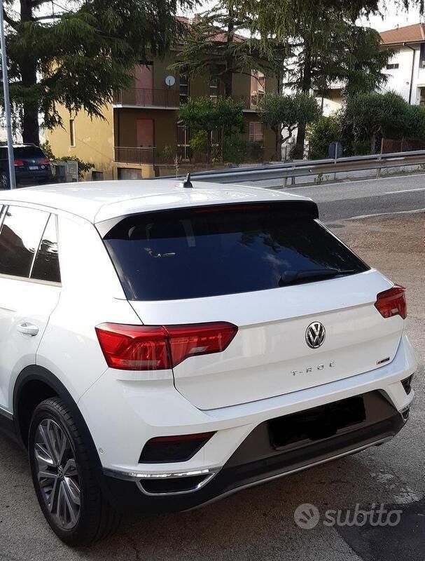 Usata VW T-Roc IQ Drive 300 CV (220 kW) 2020 Bianco SUV