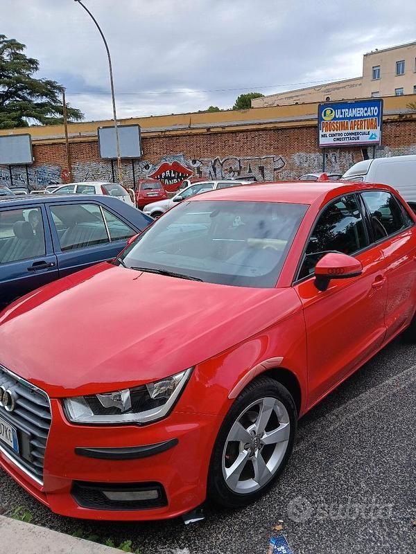 Usata Audi A1 Sportback 2017 Rosso Utilitaria