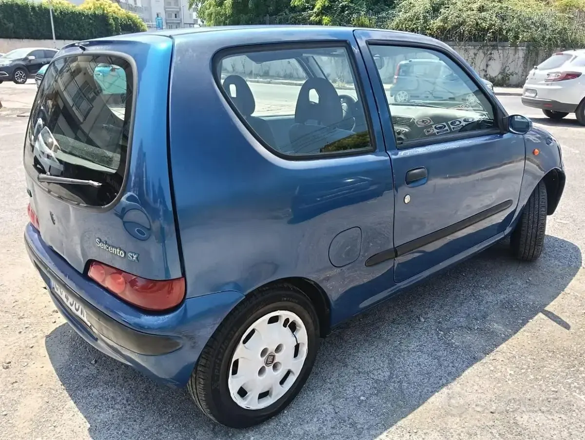 Usata Fiat Seicento 54 CV (39 kW) 2002 Bluazzurro Utilitaria