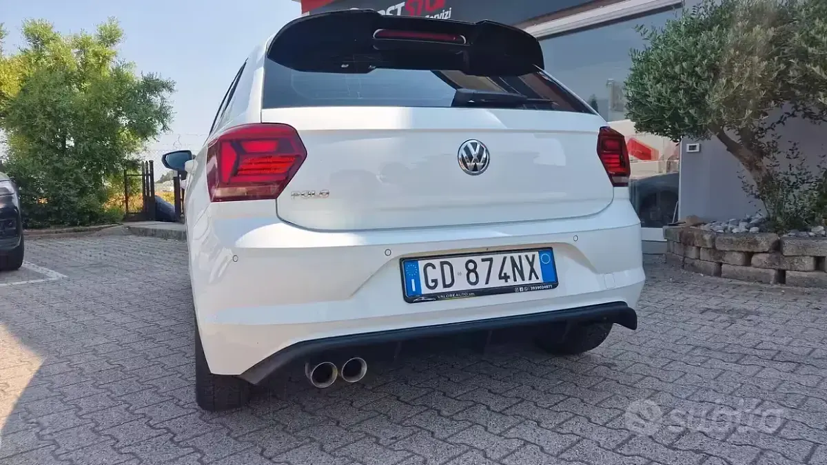 Usata VW Polo Sport 80 CV (58 kW) 2021 Bianco Utilitaria