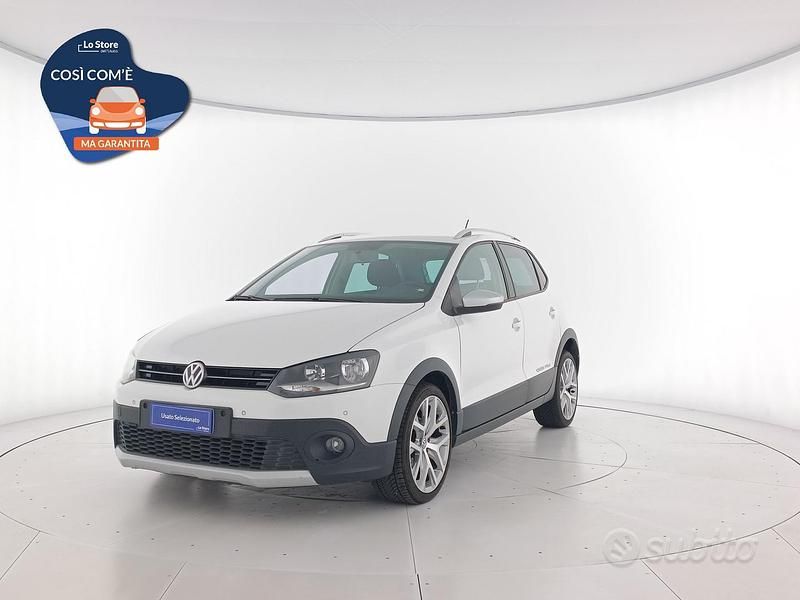 Bianco carrara Usata 2015 VW Polo Cross Due volumi | 8500 € (Ottimo prezzo) - Immagine 1/4