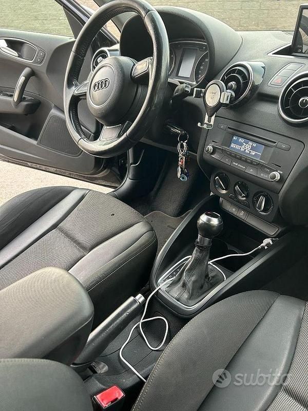 Usata Audi A1 Sportback 90 CV (66 kW) 2012 Nero Utilitaria