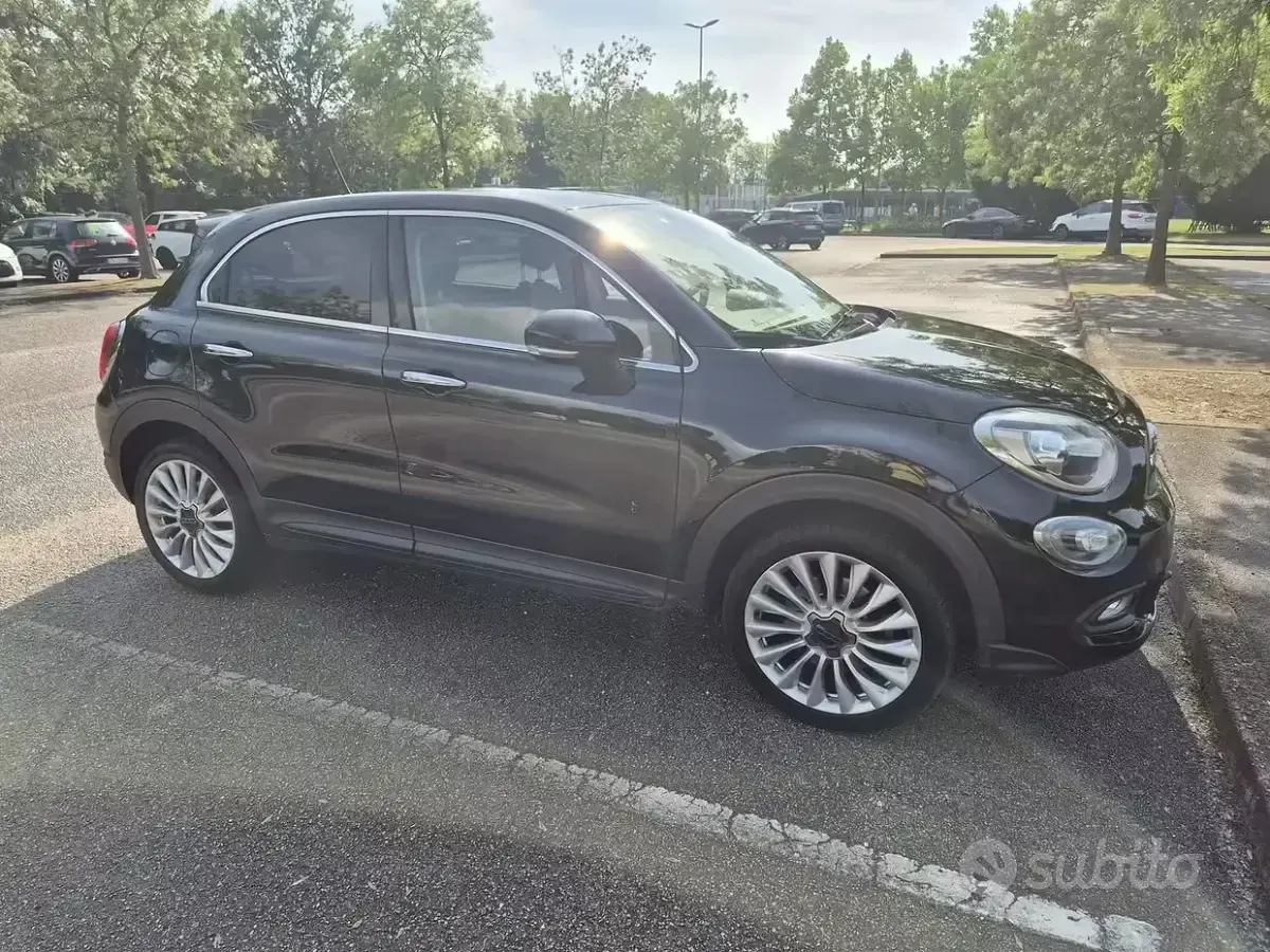 Usata Fiat 500X Lounge 95 CV (69 kW) 2017 Nero SUV