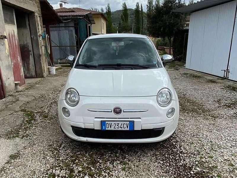 Usata Fiat 500 75 CV (55 kW) 2009 Bianco Cabrio